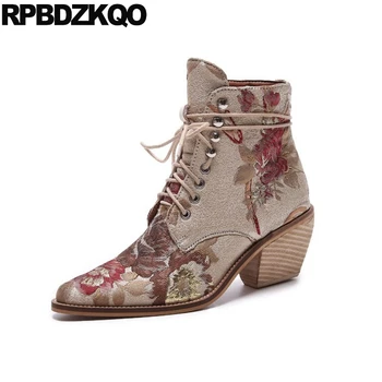 high heel flower chunky big size front lace up casual ankle boots autumn plus embroidered shoes embroidery women pointed toe 10
high heel flower chunky big size front lace up casual ankle boots autumn plus embroidered shoes embroidery women pointed toe 10