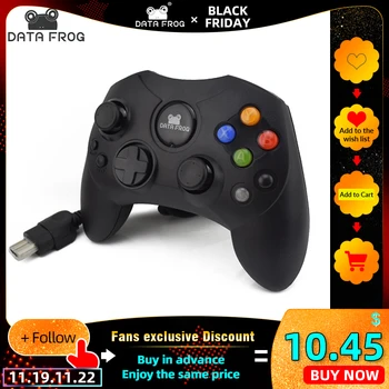1 Pcs Classic Wired Joypad Controller For Microsoft Original Xbox Controller For XBOX Gamepad Retro Joystick Controle Black
1 Pcs Classic Wired Joypad Controller For Microsoft Original Xbox Controller For XBOX Gamepad Retro Joystick Controle Black