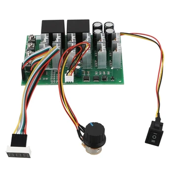 60A 10-55V Digital Display PWM Speed Controller Module Forward Reversal 0-100% Adjustable DC Motor 12V 24V 36V 48V MAX 100A
60A 10-55V Digital Display PWM Speed Controller Module Forward Reversal 0-100% Adjustable DC Motor 12V 24V 36V 48V MAX 100A