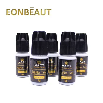 5 Bottles MACY NaNo Tek Black Glue Eyelash Extension Glue 5ml Professional 1 Second Fast Drying False Eyelashes Strong Adhesive
5 Bottles MACY NaNo Tek Black Glue Eyelash Extension Glue 5ml Professional 1 Second Fast Drying False Eyelashes Strong Adhesive