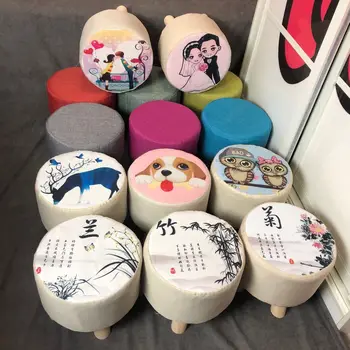 Solid Wood Cloth Shoe Changing Stool, Gift , Small , Removable And Washable Home Sofa
Solid Wood Cloth Shoe Changing Stool, Gift , Small , Removable And Washable Home Sofa