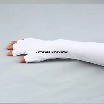 1 pair UV Gel Nail Art Anti-ultraviolet Open-toed Protection Gloves Polish Tips Lamp 
1 pair UV Gel Nail Art Anti-ultraviolet Open-toed Protection Gloves Polish Tips Lamp