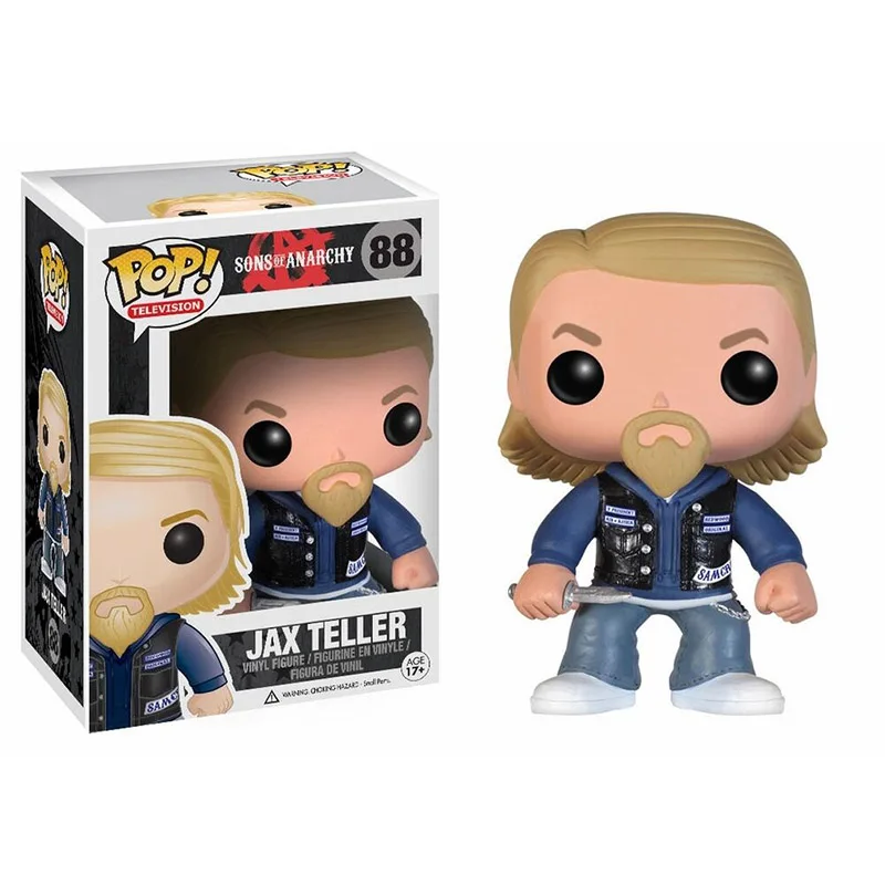 Фигурка виниловая Funko Pop Sons of анархий #88 Jax Teller #91 Opie Winston коллекционная фигурка