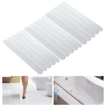 15pcs Anti-Slip Strips Shower Stickers Bath Safety Tape Transparent Non Slip Strip Stickers For Bathtubs Showers Bathroom Stairs
15pcs Anti-Slip Strips Shower Stickers Bath Safety Tape Transparent Non Slip Strip Stickers For Bathtubs Showers Bathroom Stairs