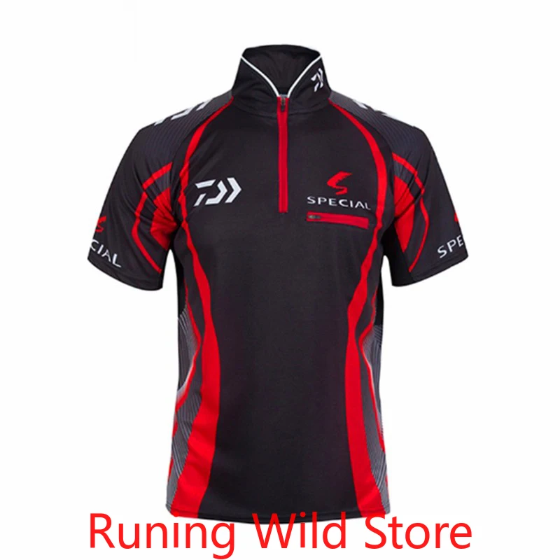 DAIWA DAWA Camisas Pesca Men Outdoors Clothes Fishing Clothing Anti-UV Special Wicking Breathable Short Sleeve Fishing Shirt
DAIWA DAWA Camisas Pesca Men Outdoors Clothes Fishing Clothing Anti-UV Special Wicking Breathable Short Sleeve Fishing Shirt