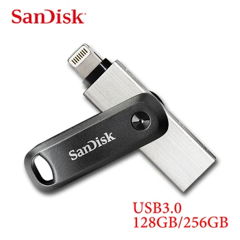 SanDisk USB3.0 iXpand flash drive Go 128G 256GB memory stick Mobile computer dual-use iphone expansion container for iPhone/iPad
SanDisk USB3.0 iXpand flash drive Go 128G 256GB memory stick Mobile computer dual-use iphone expansion container for iPhone/iPad