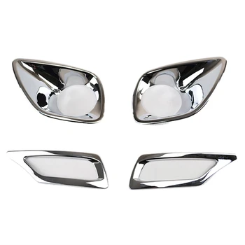 for Toyota RAV4 RAV 4 2013 2014 2015 ABS Chrome Front Rear Foglight Fog Light Lamp Cover Trim Frame Sticker Exterior Accessories 
for Toyota RAV4 RAV 4 2013 2014 2015 ABS Chrome Front Rear Foglight Fog Light Lamp Cover Trim Frame Sticker Exterior Accessories