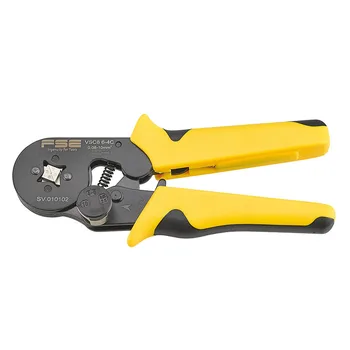 VSC8 6-4C 0.08-10mm^2 26-7AWG Adjustable Precise Crimp Pliers Tube Bootlace Terminal Crimping Hand Tool HSC 8 6-4C
VSC8 6-4C 0.08-10mm^2 26-7AWG Adjustable Precise Crimp Pliers Tube Bootlace Terminal Crimping Hand Tool HSC 8 6-4C