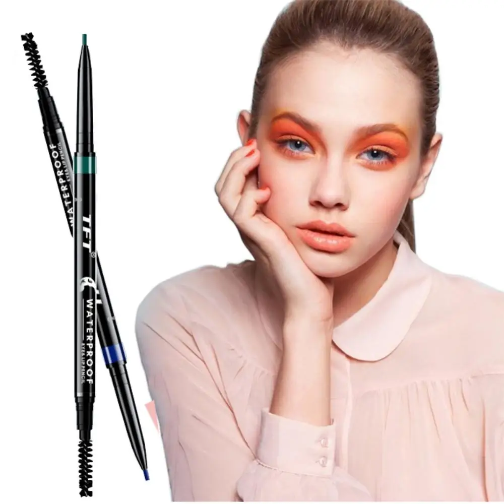 2 in 1 Double-end Lips Liner Eyebrow Pencil Waterproof Smudge-proof Easy To Color Eyebrow Pencil Lip Liner With Eyebrow Brush#
2 in 1 Double-end Lips Liner Eyebrow Pencil Waterproof Smudge-proof Easy To Color Eyebrow Pencil Lip Liner With Eyebrow Brush#