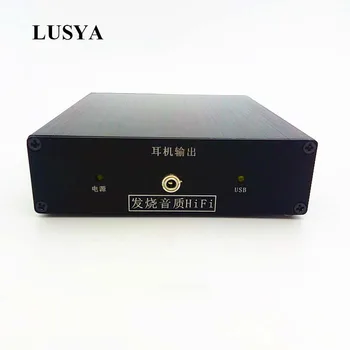 Lusya Aluminum shell for USB decoder DAC fiber coaxial decoding OTG dual parallel TDA1305T computer external Audio card T0914
Lusya Aluminum shell for USB decoder DAC fiber coaxial decoding OTG dual parallel TDA1305T computer external Audio card T0914
