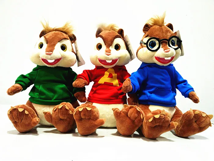 New Alvin and the Chipmunks Simon Theodore Plush For Girls Boys Kids Stuffed Animals Toys Children Gifts | Игрушки и хобби