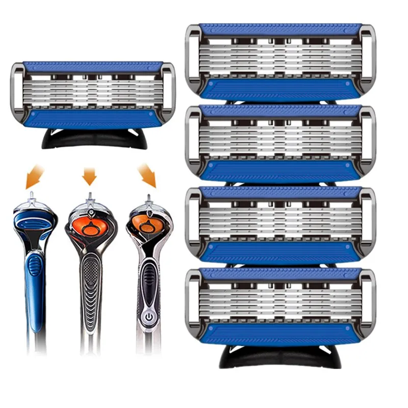 TFLYSHAVE Gillet te Fusion Proglide Men Manual Shaving Razor With 5 Layers Replacement Razor Blades Safety Shaving Razor Holder
TFLYSHAVE Gillet te Fusion Proglide Men Manual Shaving Razor With 5 Layers Replacement Razor Blades Safety Shaving Razor Holder