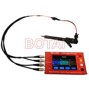 Multifunctional LCR digital bridge LCR02 tester for common rail injecto solenoid valve , pump metering valve, DRV valve test
Multifunctional LCR digital bridge LCR02 tester for common rail injecto solenoid valve , pump metering valve, DRV valve test