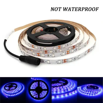 LED UV Light Strip Ultraviolet Flexible Purple 33FT Blacklight 5M 300 LEDs Waterproof 7.2W/M UV Light
LED UV Light Strip Ultraviolet Flexible Purple 33FT Blacklight 5M 300 LEDs Waterproof 7.2W/M UV Light
