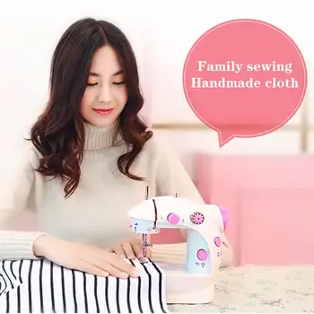 Single Needle Portable Electric Sewing Machine Mini Sewing Machine Automatic Handheld Small Sewing Machine
Single Needle Portable Electric Sewing Machine Mini Sewing Machine Automatic Handheld Small Sewing Machine