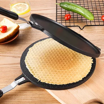 Cake Mold Household Round Pancake Pot Gas Double-sided Baking Tool Biscuits Moldriddle Pans Baking Pan for Making Egg Roll
Cake Mold Household Round Pancake Pot Gas Double-sided Baking Tool Biscuits Moldriddle Pans Baking Pan for Making Egg Roll