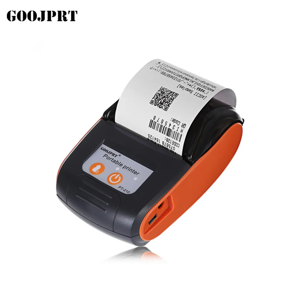 GOOJPRT Pos Mini Mobile Thermal Receipt Printer Pocket Wireless Printer Bluetooth for the Android iOS phone Support ESC / POS
GOOJPRT Pos Mini Mobile Thermal Receipt Printer Pocket Wireless Printer Bluetooth for the Android iOS phone Support ESC / POS