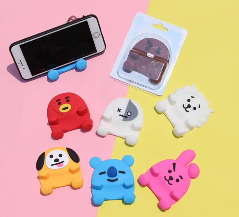 Universal Cartoon Korean Idols Silicon Universal Desk Tablet Phone Holder Stand For Kindle IPhoneXR RedmiNote7 Huawei
Universal Cartoon Korean Idols Silicon Universal Desk Tablet Phone Holder Stand For Kindle IPhoneXR RedmiNote7 Huawei