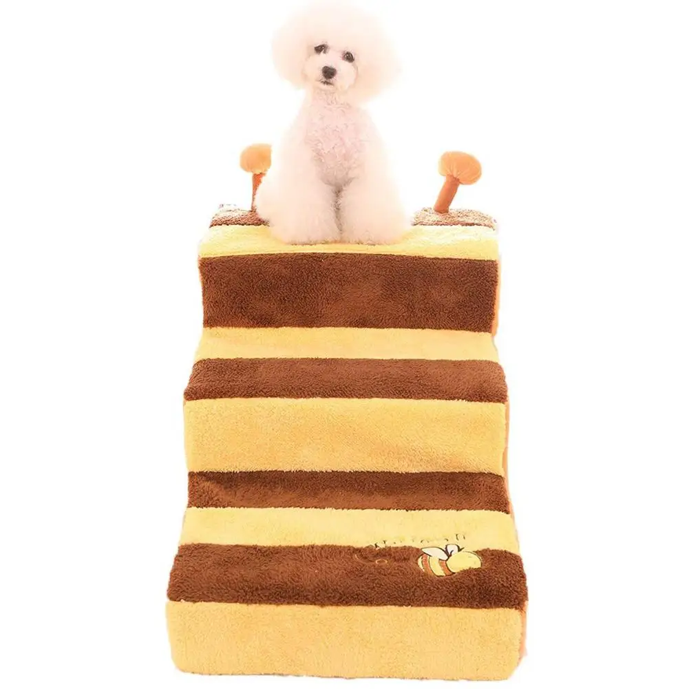 TPFOCUS Pet Steps Cartoon Bee Shape Plush Surface Pet Jump Stairs Ladder Toy for Dogs Playing Training coral fleece 2019
TPFOCUS Pet Steps Cartoon Bee Shape Plush Surface Pet Jump Stairs Ladder Toy for Dogs Playing Training coral fleece 2019