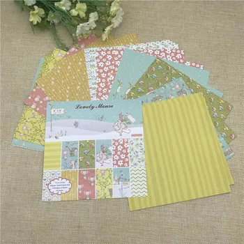 24 sheet 6"X6"Lovely mouse of the flower patterned paper Scrapbooking paper pack handmade craft paper craft Background pad
24 sheet 6"X6"Lovely mouse of the flower patterned paper Scrapbooking paper pack handmade craft paper craft Background pad