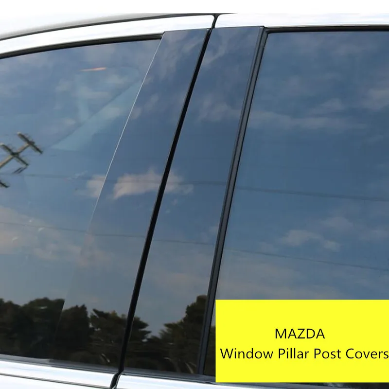 for MAZDA 3 AXELA MAZDA 6 ATENZA CX-3 CX-5 CX-30 Car Window Column Decorative Sticker Mirror Black B C Pillar Cover Mouldings
for MAZDA 3 AXELA MAZDA 6 ATENZA CX-3 CX-5 CX-30 Car Window Column Decorative Sticker Mirror Black B C Pillar Cover Mouldings