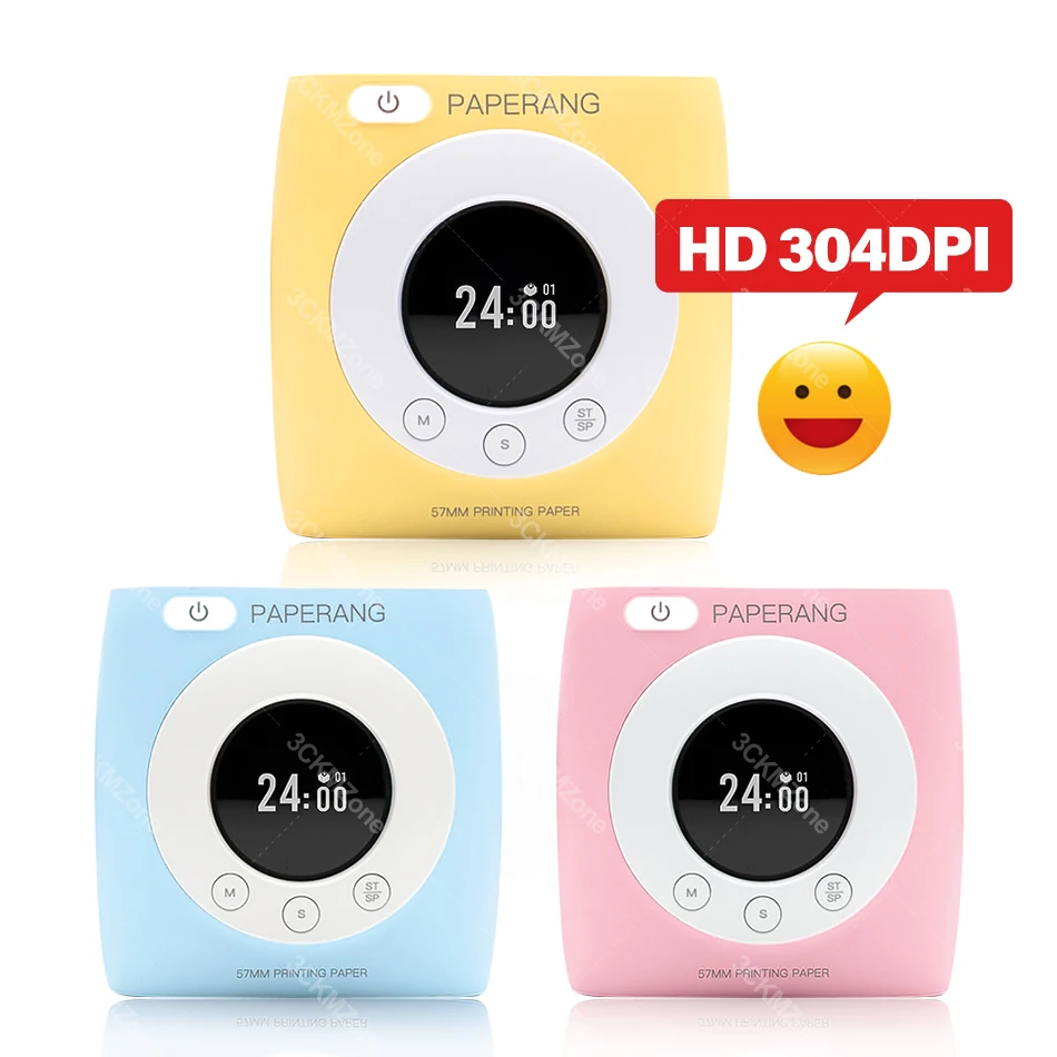 Paperang P2S Смарт принтер этикеток портативный карманный 300 точек/дюйм Bluetooth 4 0