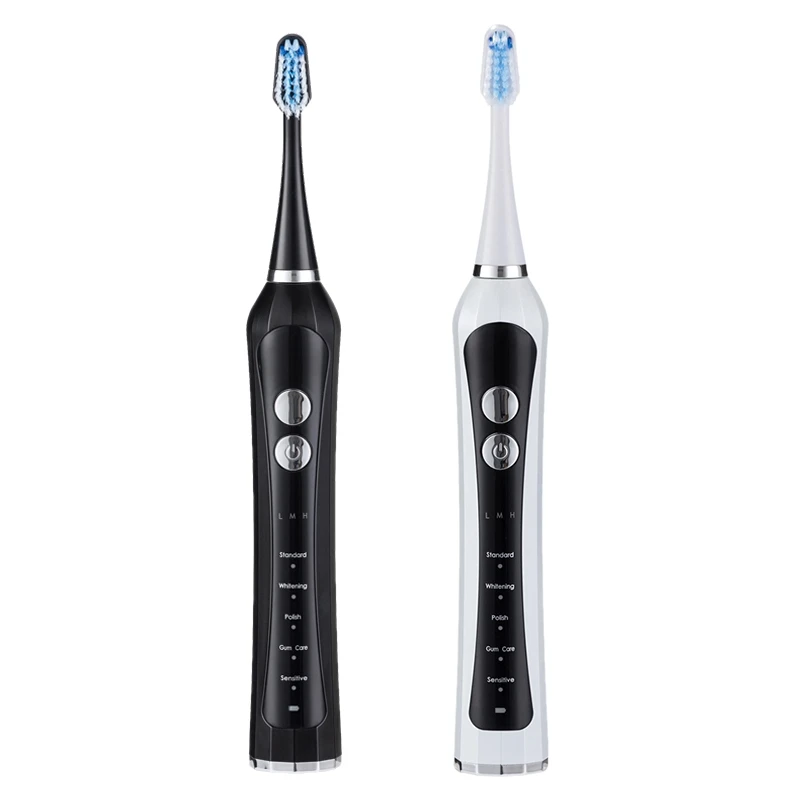 Electric Toothbrush Powerful Sonic Cleaning - Use 5 Optional Modes Whitening Toothbrushes for Adults with 3 Brush Heads
Electric Toothbrush Powerful Sonic Cleaning - Use 5 Optional Modes Whitening Toothbrushes for Adults with 3 Brush Heads