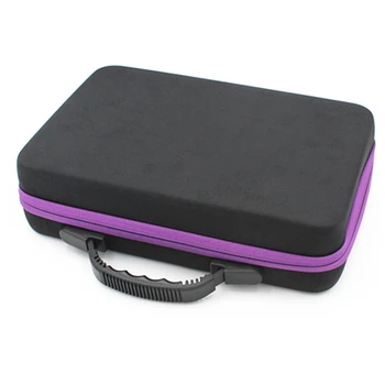 60 Grid EVA Essential Oil Bottle Carry Case Holder Storage Aromatherapy Hand Bag Zipper Design Shockproof Durable 15ml
60 Grid EVA Essential Oil Bottle Carry Case Holder Storage Aromatherapy Hand Bag Zipper Design Shockproof Durable 15ml