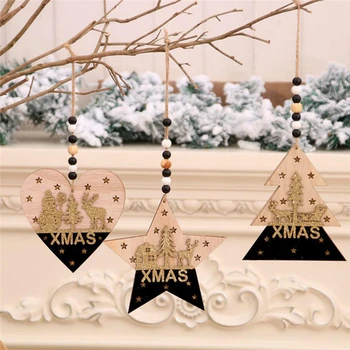 Deer Snow Man New Year Natural Wood Christmas Tree Ornaments Pendants Hanging Crafts Xmas Decor Home Wedding Party Decoration
Deer Snow Man New Year Natural Wood Christmas Tree Ornaments Pendants Hanging Crafts Xmas Decor Home Wedding Party Decoration