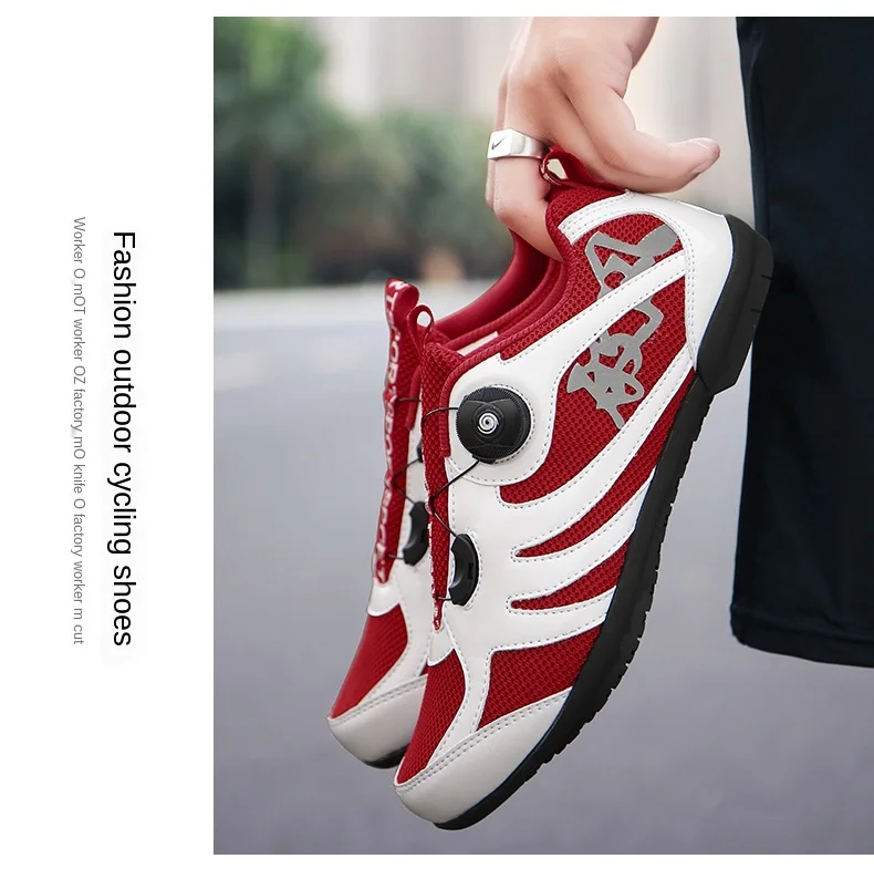 Unisex Cycling Shoes Men Sport Shoes Summer Outdoor Breathable Bicycle Shoes MTB Racing Sneakers Sapatilha Ciclism Plus 36-46