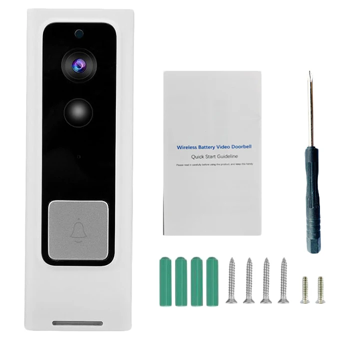 Hd 720P Wireless Doorbell Camera Wifi Video Intercom App Remote Monitoring Alarm Voice Monitor
Hd 720P Wireless Doorbell Camera Wifi Video Intercom App Remote Monitoring Alarm Voice Monitor