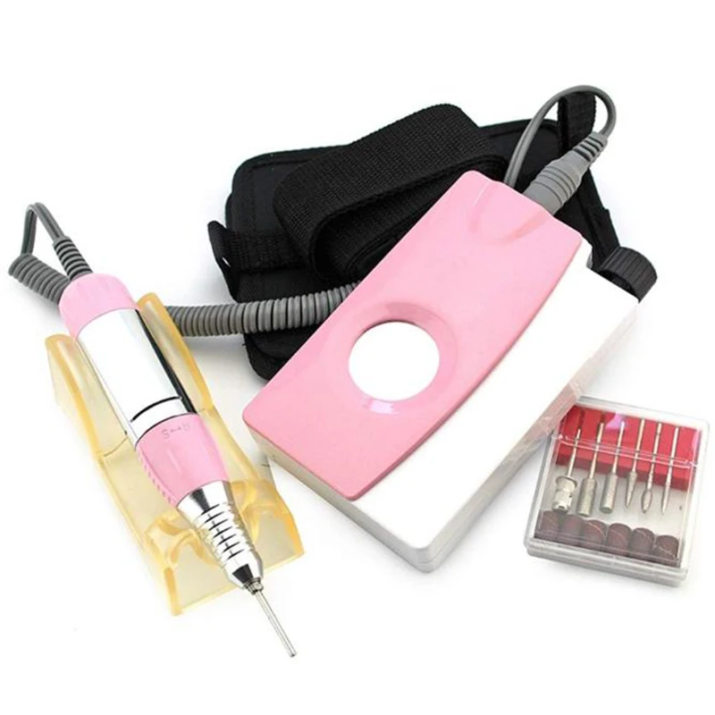 electric Nail drill Machine Portable Rechargeable 25000RPM strong Polisher Nail Manicure Art Drill with belt for all nail gel
electric Nail drill Machine Portable Rechargeable 25000RPM strong Polisher Nail Manicure Art Drill with belt for all nail gel