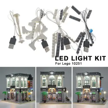 For LEGO 10251 Creative Street View City Bank DIY Luminous Assembled Building Blocks Led Light Kit Building Blocks Supplies
For LEGO 10251 Creative Street View City Bank DIY Luminous Assembled Building Blocks Led Light Kit Building Blocks Supplies