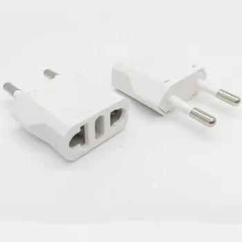 100pcs US To EU Euro AC Travel Power Adapter 2 Pin European Type C Plug Adapter Electrical Converter Outlet Charger Sockets
100pcs US To EU Euro AC Travel Power Adapter 2 Pin European Type C Plug Adapter Electrical Converter Outlet Charger Sockets