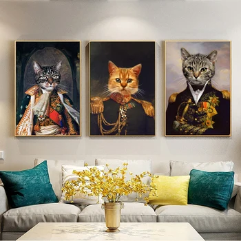 Exotic Retro Dog Cat Head Canvas Paintings Posters and Prints Wall Art Picture for Living Room Home Decoration
Exotic Retro Dog Cat Head Canvas Paintings Posters and Prints Wall Art Picture for Living Room Home Decoration