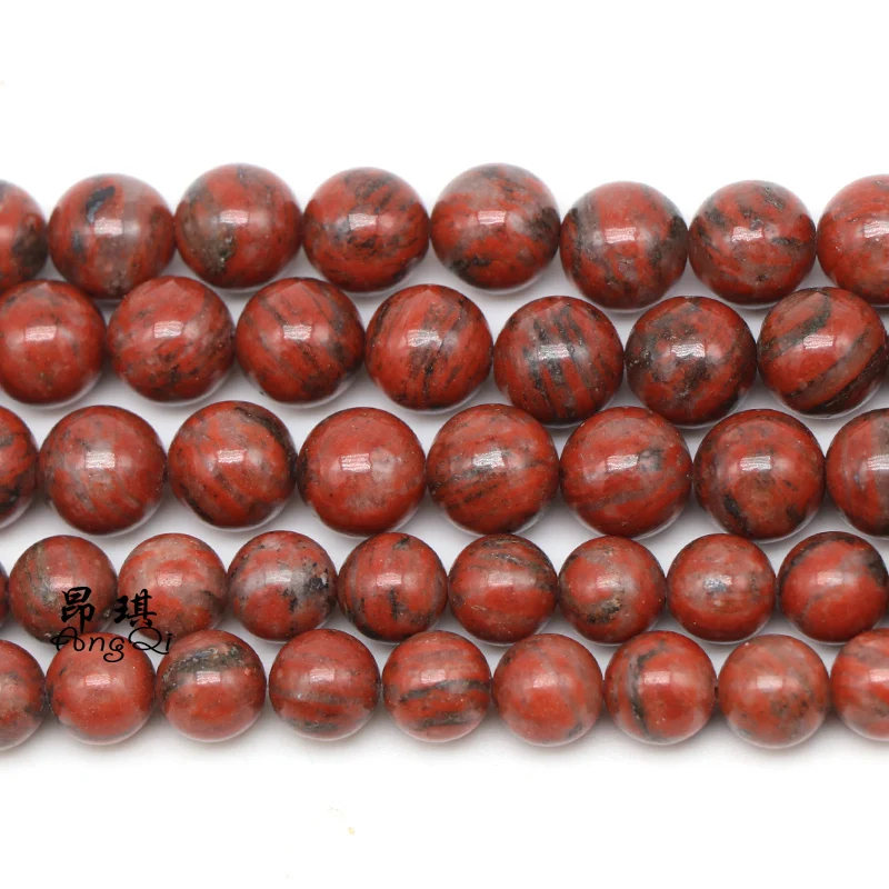 Natural Stone Sesame Red Jaspers Round Loose Beads 15" Strand 6 8 10 12MM Pick Size For Jewelry Making
Natural Stone Sesame Red Jaspers Round Loose Beads 15" Strand 6 8 10 12MM Pick Size For Jewelry Making