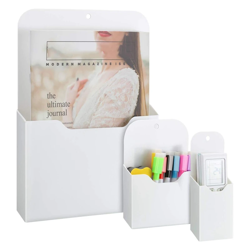 3 Pack Magnetic File Holder, Large Size Refrigerator Storage Pocket for Class Whiteboard, Office, Refrigerator, Locker
3 Pack Magnetic File Holder, Large Size Refrigerator Storage Pocket for Class Whiteboard, Office, Refrigerator, Locker