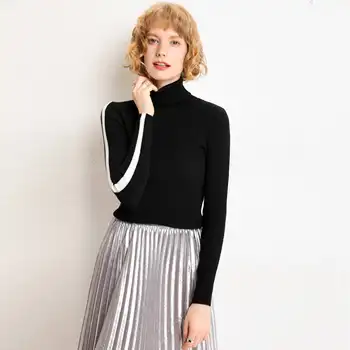 2019 autumn winter high collar sweater female Slim high collar bottoming shirt women's sweater long sleeve
2019 autumn winter high collar sweater female Slim high collar bottoming shirt women's sweater long sleeve