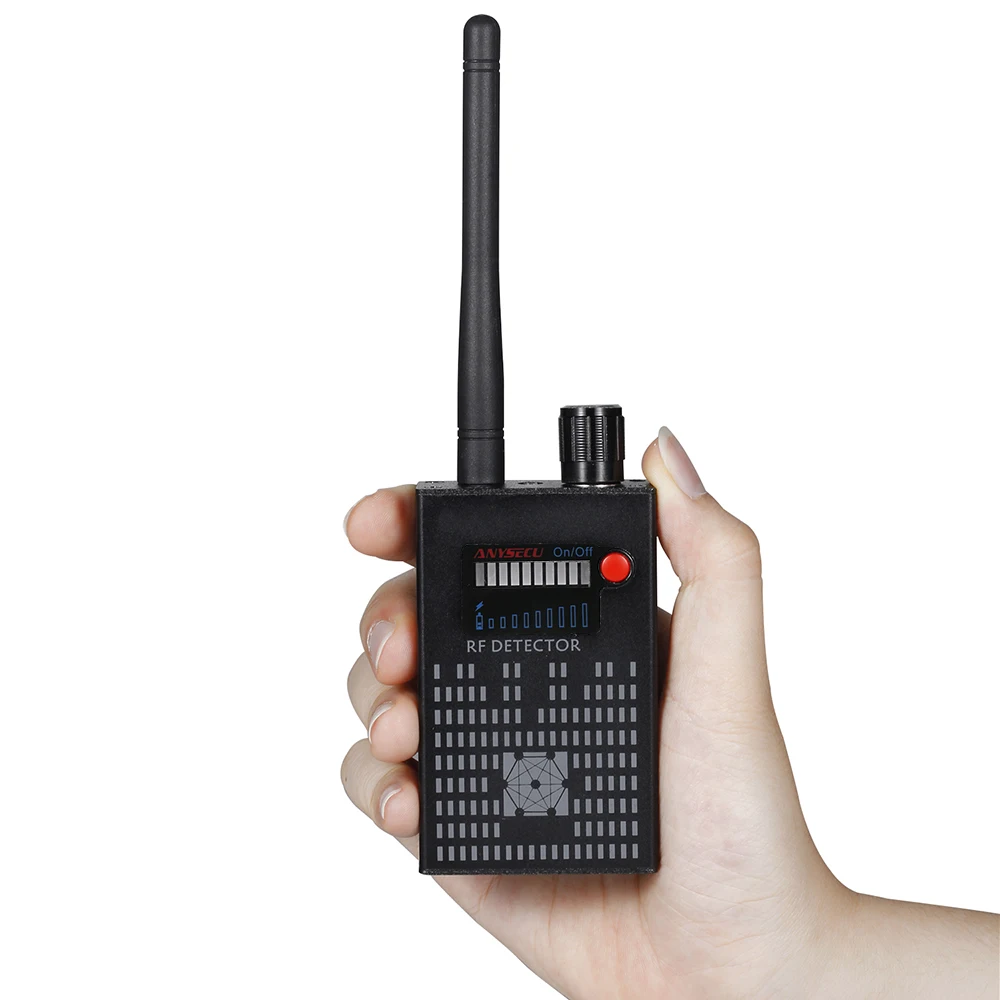 Professional 1-8000MHz Wireless Signal Full-Range RF Detector Anysecu for Walkie Talkie WiFi GSM Bug and Camera Search
Professional 1-8000MHz Wireless Signal Full-Range RF Detector Anysecu for Walkie Talkie WiFi GSM Bug and Camera Search