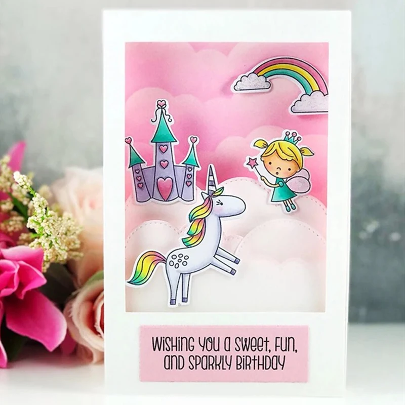2019 3D DIY New Layer Metal Cutting Dies and Scrapbooking For Paper Making Rainbows & Unicorns Embossing Frame Card Stamps Set
2019 3D DIY New Layer Metal Cutting Dies and Scrapbooking For Paper Making Rainbows & Unicorns Embossing Frame Card Stamps Set