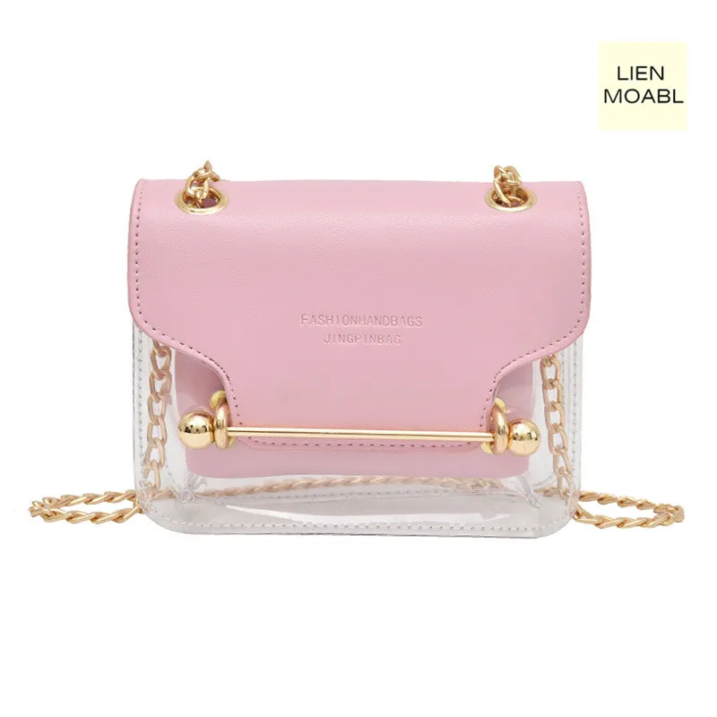 Girls Messenger Bag Small Bag 2020 Spring Summer New Transparent Plastic Female Bag Small Square Bun Mother Chain Shoulder Bag
Girls Messenger Bag Small Bag 2020 Spring Summer New Transparent Plastic Female Bag Small Square Bun Mother Chain Shoulder Bag