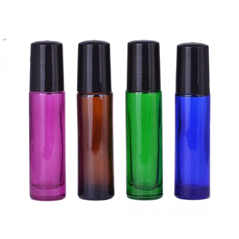 10 ML Essential Oil Bottle Top Grade Glass Cosmetic Refillable Container Empty Colored Cream Vial Perfume Roll On Bottle 20 pcs
10 ML Essential Oil Bottle Top Grade Glass Cosmetic Refillable Container Empty Colored Cream Vial Perfume Roll On Bottle 20 pcs