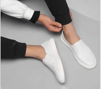 10940-New summer breathable trend set foot men's shoes all-match leather casual shoes
10940-New summer breathable trend set foot men's shoes all-match leather casual shoes