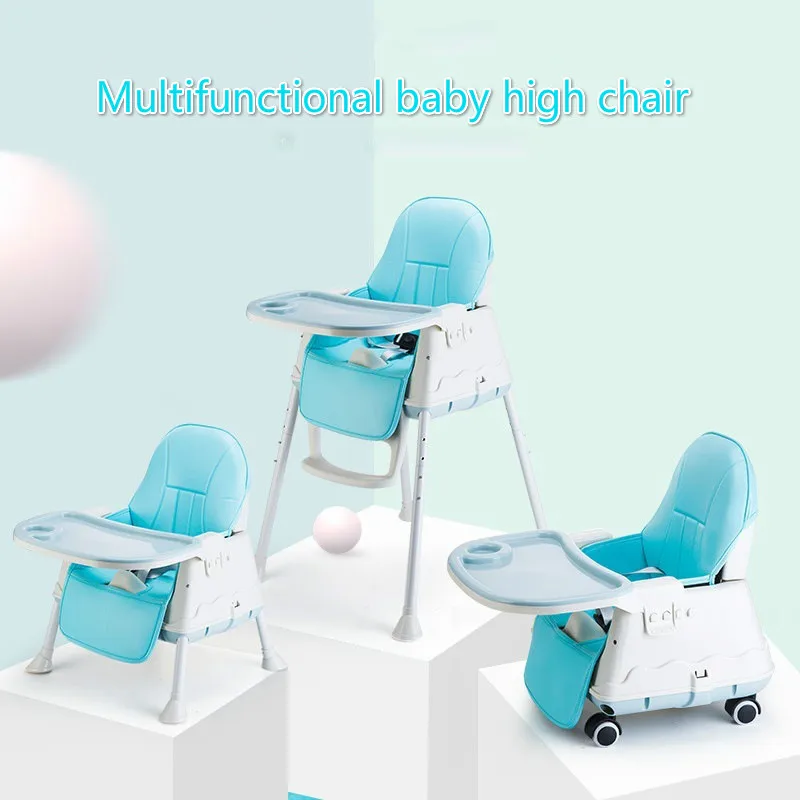 Kids Highchair Baby Feeding Dining Chair with Wheels Tables Macaron Multi-function Height-adjust Portable with Game Tables
Kids Highchair Baby Feeding Dining Chair with Wheels Tables Macaron Multi-function Height-adjust Portable with Game Tables