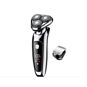 kemei electric Shaver KM-1631 electric Rotary razor rechargeable Triple Floating Blade Heads Beard Trimmer washable sideburns
kemei electric Shaver KM-1631 electric Rotary razor rechargeable Triple Floating Blade Heads Beard Trimmer washable sideburns