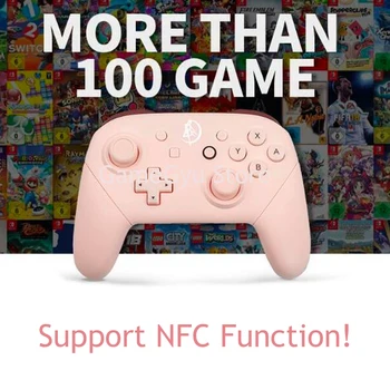 Wireless switch pro Controller Gamepad With HD Vibration NFC 6-Axis Gyroscope For Nintend Switch/PC/Steam Game Joystick
Wireless switch pro Controller Gamepad With HD Vibration NFC 6-Axis Gyroscope For Nintend Switch/PC/Steam Game Joystick