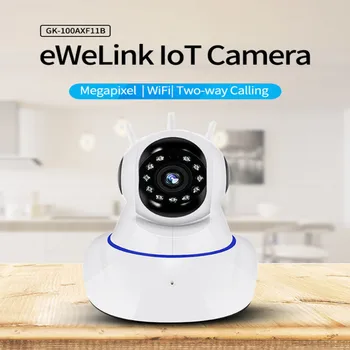 New EWeLink APP Camera Smart IOT HD Camera Reomotely Viewing 720P One Million Pixel Smart Camera Home Security Babyphone Camera
New EWeLink APP Camera Smart IOT HD Camera Reomotely Viewing 720P One Million Pixel Smart Camera Home Security Babyphone Camera