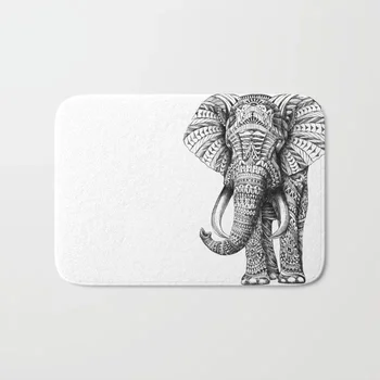 Nordic Best Anti-slip Bohemia Mat Entrance Carpet Flannel Funny Printing Ornate Elephant Doormat And Rug Stair
Nordic Best Anti-slip Bohemia Mat Entrance Carpet Flannel Funny Printing Ornate Elephant Doormat And Rug Stair