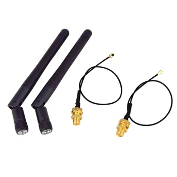 Folding Aerial Router Antenna Mini 2.4GHz 5dBi RP-SMA To Ipx Accessories Home 4G/3G Network Office Cable Mobile
Folding Aerial Router Antenna Mini 2.4GHz 5dBi RP-SMA To Ipx Accessories Home 4G/3G Network Office Cable Mobile