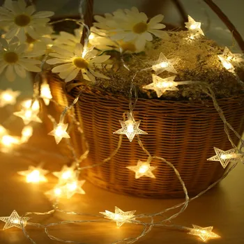 Christmas Lights String Lights LED Flashing Light String Lights Stars Battery USB Decorative Lights Star Light String
Christmas Lights String Lights LED Flashing Light String Lights Stars Battery USB Decorative Lights Star Light String